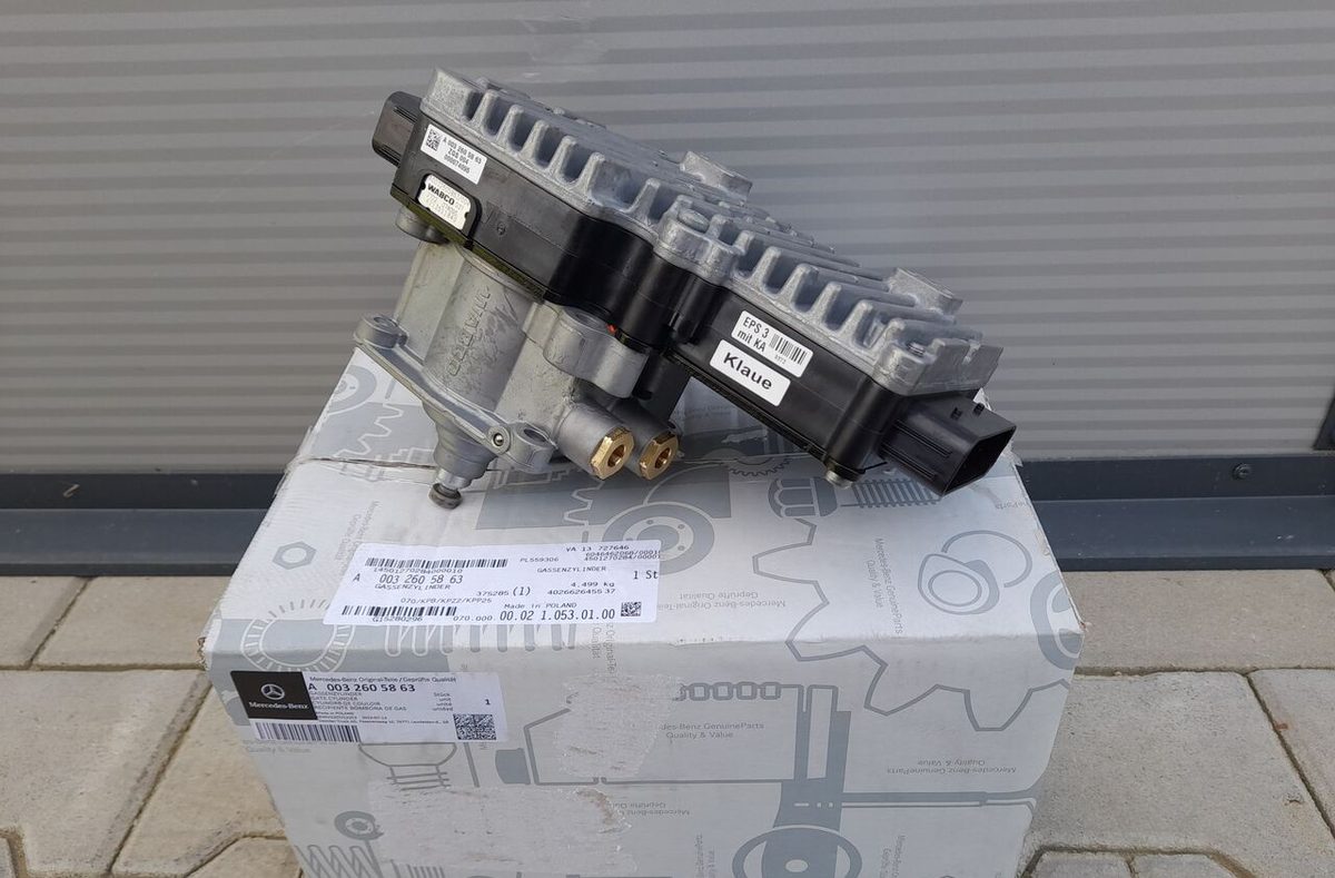 Módulo atuador de câmbio Wabco EPS3 Mercedes-Benz A 003 260 58 63